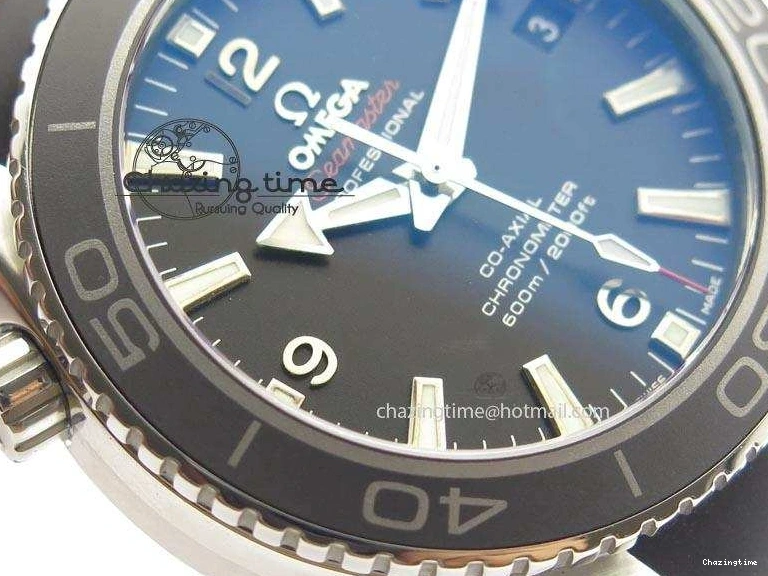 1218 Colorful Planet Ocean SS Bp Maker 45mm Black Bezel On Black Rubber Strap A 8219